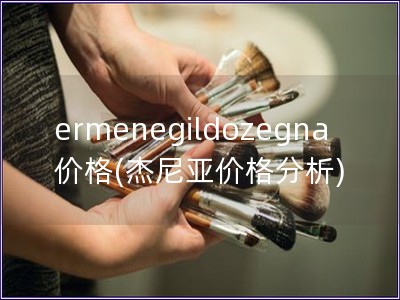 ermenegildozegna价格(杰尼亚价格分析)