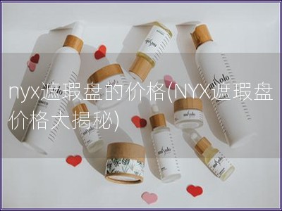 nyx遮瑕盘的价格(NYX遮瑕盘价格大揭秘)