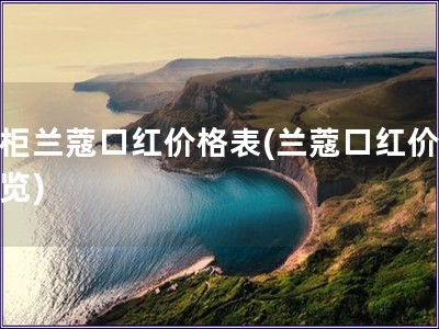 专柜兰蔻口红价格表(兰蔻口红价格一览)