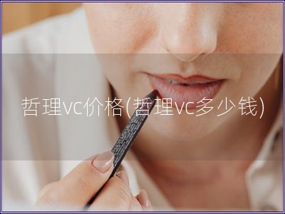 哲理vc价格(哲理vc多少钱)