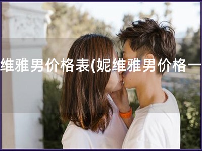 妮维雅男价格表(妮维雅男价格一览)