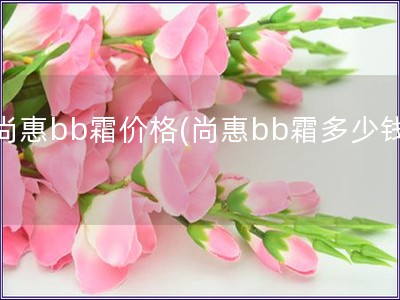 尚惠bb霜价格(尚惠bb霜多少钱)