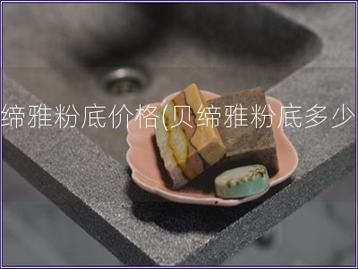 贝缔雅粉底价格(贝缔雅粉底多少钱)