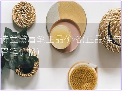 雅诗兰黛眉笔正品价格(正品雅诗兰黛眉笔价格)